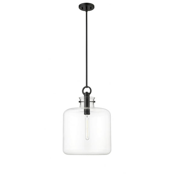 Millennium Lighting Hayloft 1 Light Pendant Fixture 20.2 Inch - Matte Black