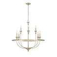 thumbnail image 1 of Millennium Lighting  Herring 6 Chandelier Ceiling Light Matte Black - 42 Inch, 1 of 5