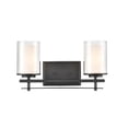 thumbnail image 1 of Millennium Lighting - Huderson - 2 Light Bath Vanity-8.75 Inches Tall and 16, 1 of 6