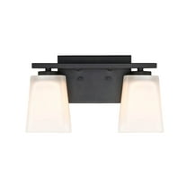 Millennium Lighting Inc Millennium Lighting 2 Light Matte Black Bathroom Vanity Light