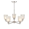 thumbnail image 1 of Millennium Lighting - Amberle - 5 Light Chandelier-53.25 Inches Tall and 24, 1 of 5