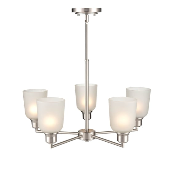 Millennium Lighting - Amberle - 5 Light Chandelier-53.25 Inches Tall and 24