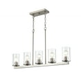 thumbnail image 1 of 2725-BN Millennium Lighting Verlana - 5 Light Chandelier-40 Inch Tall and 35 Inch Wide, 1 of 6