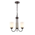 thumbnail image 1 of 9803-RBZ Millennium Lighting Ivey Lake - 3 Light Chandelier-15.5 Inch Tall and 15 Inch Wide     -Traditional Installation, 1 of 6