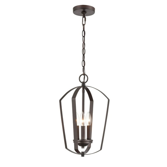 Millennium Lighting Ivey Lake 3 Light Chandelier in Multiple Finishes Rubbed Bronze Oil Rubbed Bronze
