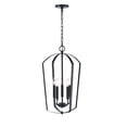 thumbnail image 1 of 9825-MB-Millennium Lighting-Ivey Lake - 5 Light Chandelier-24 Inches Tall and 15 Inches Wide-Matte Black Finish    -Traditional Installation, 1 of 5