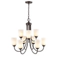 thumbnail image 1 of 9809-RBZ Millennium Lighting Ivey Lake - 9 Light Chandelier-23.25 Inch Tall and 25.25 Inch Wide     -Traditional Installation, 1 of 8
