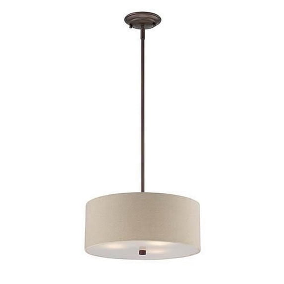 3133-RBZ Millennium Lighting Jackson - 3 Light Mini-Pendant-48 Inches Tall and 15 Inches Wide-Rubbed Bronze Finish