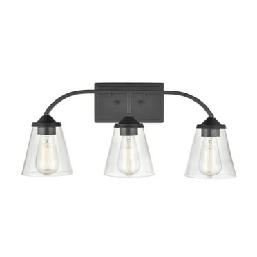Millennium Lighting  Josleen Vanity Fixture in Matte Black Finish 3 Light