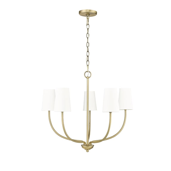 29905-VB Millennium Lighting Kandor - 5 Light Chandelier-24 Inch Tall and 26 Inch Wide-Vintage Brass Finish