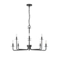 thumbnail image 1 of Millennium Lighting  Marceline 8/10 Chandelier Ceiling Light 8 - Matte Black, 1 of 6