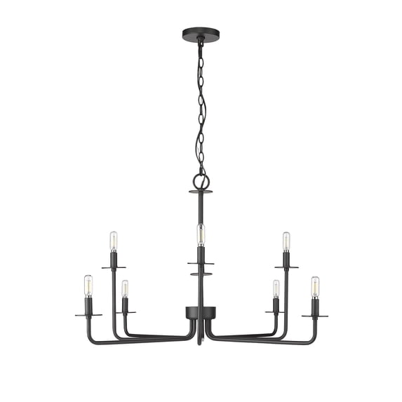 Millennium Lighting Marceline 8/10 Chandelier Ceiling Light 8 - Matte Black