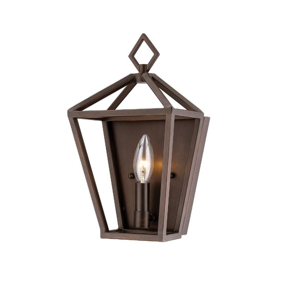 Millennium Lighting Metal 1 Light Wall Sconce Rubbed Bronze Bronze Oil Rubbed
