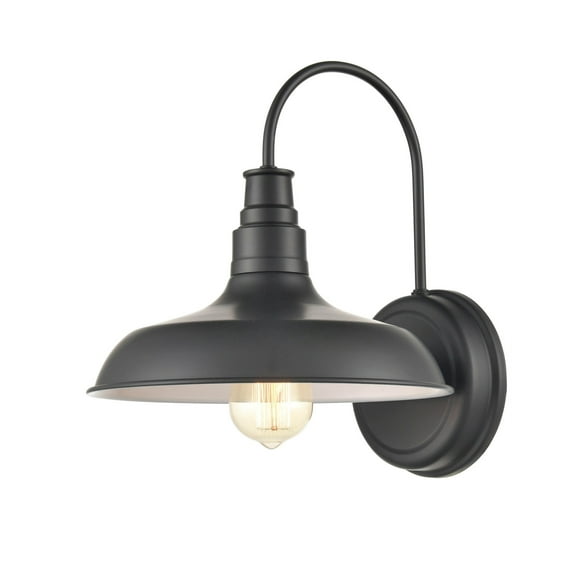 2901-PBK Millennium Lighting 1 Light Outdoor Wall Sconce-13 Inch Tall and 11 Inch Wide-Powder Coated Black Finish