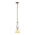 thumbnail image 1 of 1041-RBZ-Millennium Lighting-Courtney Lakes Mini Pendant  1 Light  Rubbed Bronze Finish with, 1 of 3