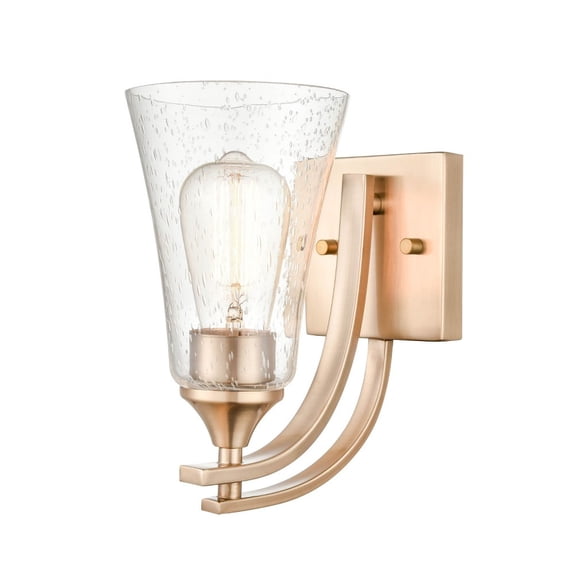 Millennium Lighting Natalie Metal 1 Light Bathroom Vanity Light- Gold