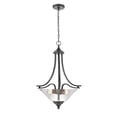thumbnail image 1 of 1473-MB Millennium Lighting Natalie - 3 Light Pendant-26.5 Inches Tall and 19 Inches Wide-Matte Black Finish    -Traditional Installation, 1 of 5
