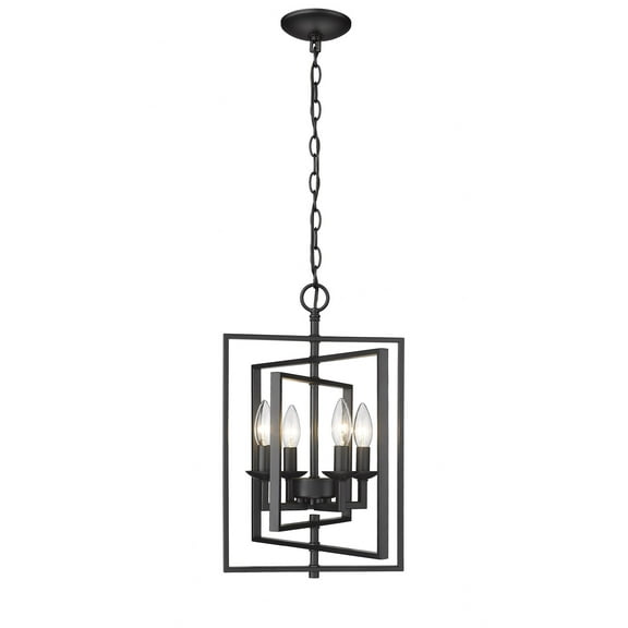 3230-MB Millennium Lighting Nellis - 4 Light Pendant-18.25 Inch Tall and 14 Inch Wide     -Traditional Installation