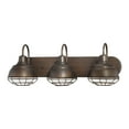 thumbnail image 1 of Millennium Lighting - Neo-Industrial - 3 Light Bath Vanity-9 Inches Tall and, 1 of 2