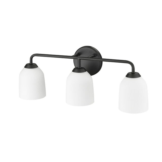 Millennium Lighting Norah 3 Light Vanity Fixture 3 Light - Matte Black