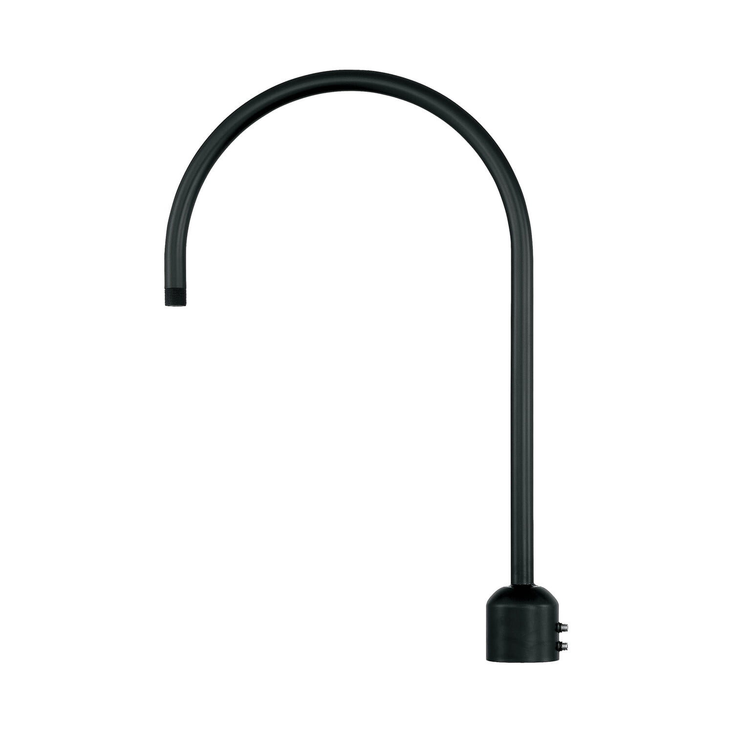 Millennium Lighting One Light Post Adapter, Satin Black - Walmart.com