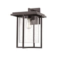 thumbnail image 1 of 2622-PBZ Millennium Lighting Adair - 1 Light Outdoor Wall Bracket-17 Inches Tall and 11 Inches Wide-Powder Coat Bronze Finish, 1 of 3
