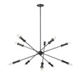 thumbnail image 1 of Millennium Lighting  Potiss 8/10 Chandelier Ceiling Light 10 - Matte Black, 1 of 5