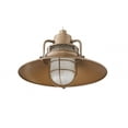 thumbnail image 1 of RRRS14-CP-Millennium Lighting-R Series - 1 Light Stem Hung Railroad Shade-9.5 Inch Tall and 14 Inch Wide-Copper Finish, 1 of 7
