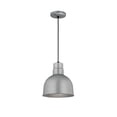 thumbnail image 1 of RDBC10-GA-Millennium Lighting-R Series - 1 Light Cord Hung Deep Bowl Pendant-11 Inch Tall and 10 Inch Wide-Galvanized Finish    -Traditional, 1 of 2