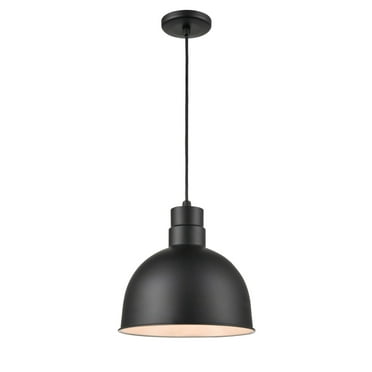Millennium Lighting - R Series - 11W 1 LED Cord Hung Deep Bowl Pendant-11.5 Inch
