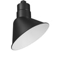 thumbnail image 1 of R Series 1 - Light Satin Black Black Aluminum Outdoor Wall Light, 1 of 3
