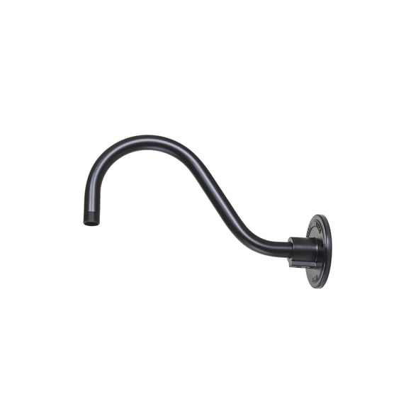 Millennium Lighting R Series 14.5" Metal Goose Neck Accessory in Satin Black