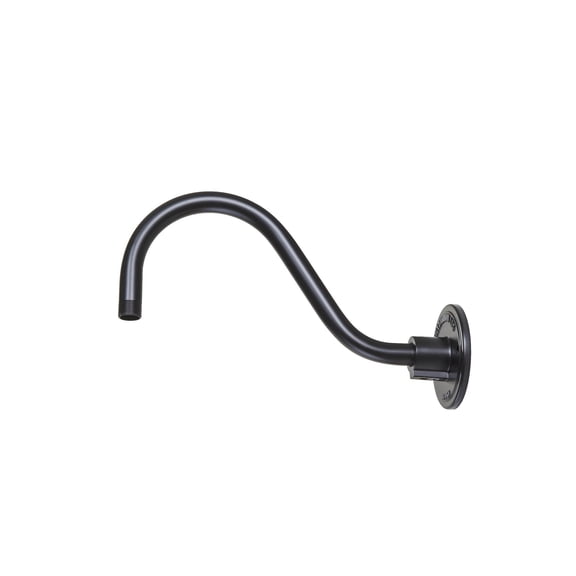 Millennium Lighting R Series 14.5" Metal Goose Neck Accessory in Satin Black