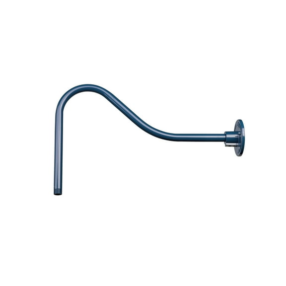 RGN23-NB Millennium Lighting R Series - Goose Neck-14 Inch Tall and 23 Inch Wide-Navy Blue Finish