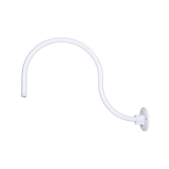 Millennium Lighting R Series Goose Neck, White (RGN24-WH)