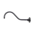 thumbnail image 1 of RGN22-SB-Millennium Lighting-R Series - Goose Neck Shade-6.5 Inches Tall and 21.5 Inches Wide-Satin Black Finish, 1 of 7