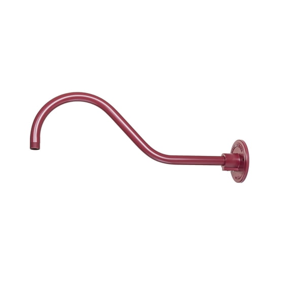 RGN22-SR Millennium Lighting R Series - Goose Neck-6.5 Inch Tall and 21.5 Inch Wide-Satin Red Finish