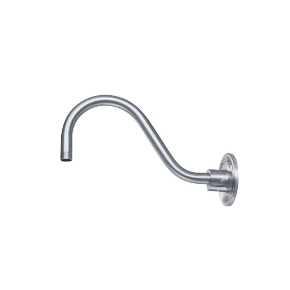 Millennium Lighting R Series 14.5" Metal Goose Neck Accessory in Galvanized Gray
