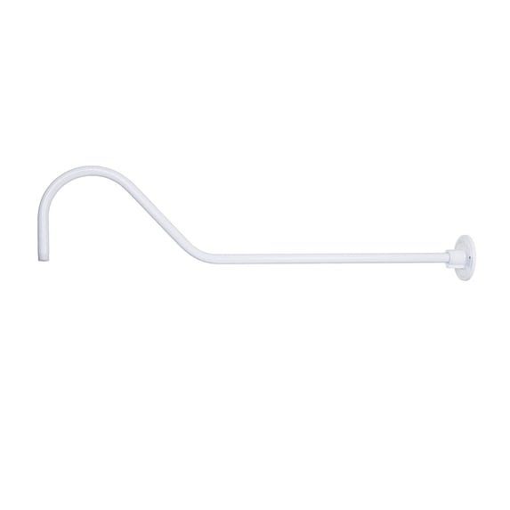 RGN41-WH Millennium Lighting R Series - Goose Neck-9 Inch Tall and 41 Inch Wide-White Finish