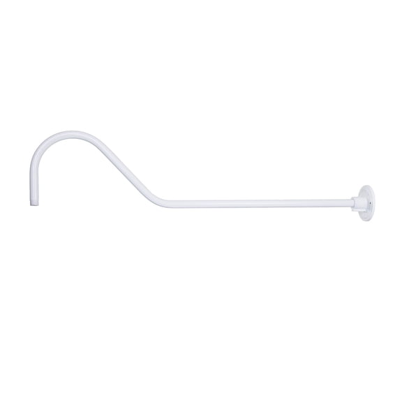 RGN41-WH Millennium Lighting R Series - Goose Neck-9 Inch Tall and 41 Inch Wide-White Finish