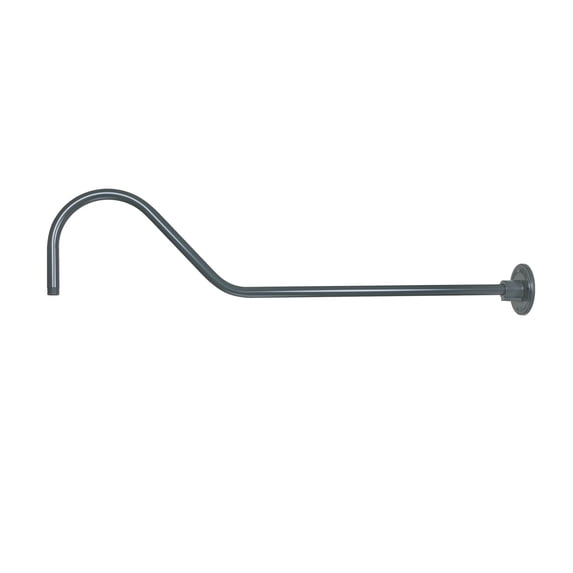RGN41-SG Millennium Lighting R Series - Goose Neck-9 Inch Tall and 41 Inch Wide-Satin Green Finish