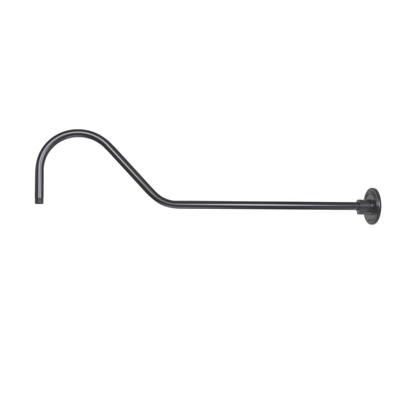 Millennium Lighting R Series 41" Metal Goose Neck Accessory in Satin Black