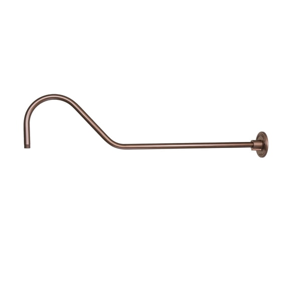 RGN41-CP Millennium Lighting R Series - Goose Neck-9 Inch Tall and 41 Inch Wide-Copper Finish