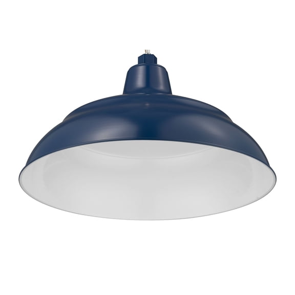 RWHS17-NB Millennium Lighting R Series - 1 Light Warehouse Shade-9.25 Inch Tall and 17 Inch Wide-Navy Blue Finish