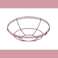 thumbnail image 1 of RWG17-SR-Millennium Lighting-R Series - Wire Guard Shade-4.5 Inches Tall and 17 Inches Wide-Satin Red Finish, 1 of 7