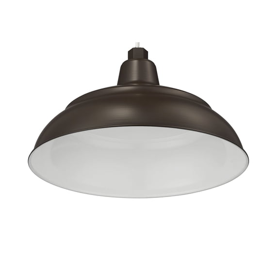 RWHS14-ABR Millennium Lighting R Series - 1 Light Warehouse Shade-8.25 Inch Tall and 14 Inch Wide-Architect Bronze Finish