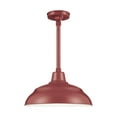 thumbnail image 1 of RWHS17-SR-Millennium Lighting-R Series - 1 Light Warehouse Shade-9.25 Inch Tall and 17 Inch Wide-Satin Red Finish, 1 of 2