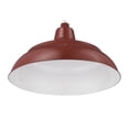 thumbnail image 1 of RWHS17-SR Millennium Lighting R Series - 1 Light Warehouse Shade-9.25 Inch Tall and 17 Inch Wide-Satin Red Finish, 1 of 7