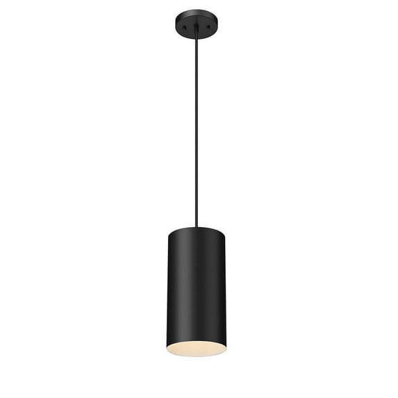Millennium Lighting Searcy 1 Light Outdoor Hanging Pendant Fixture Powder Coat Black