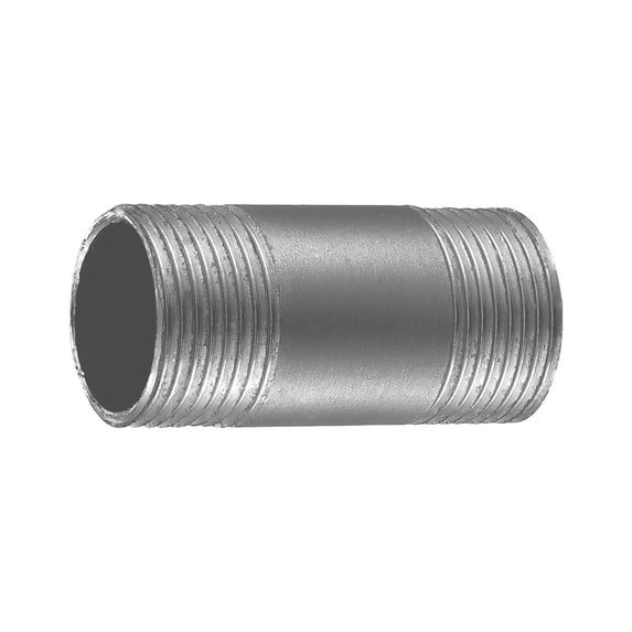 Millennium Lighting R Series 2" Durable Metal Stem Accessory in Aluminum Silver